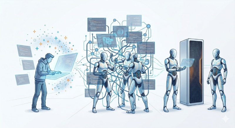 The evolution of AI agents: from individual exploration to framework orchestration to production runtimes